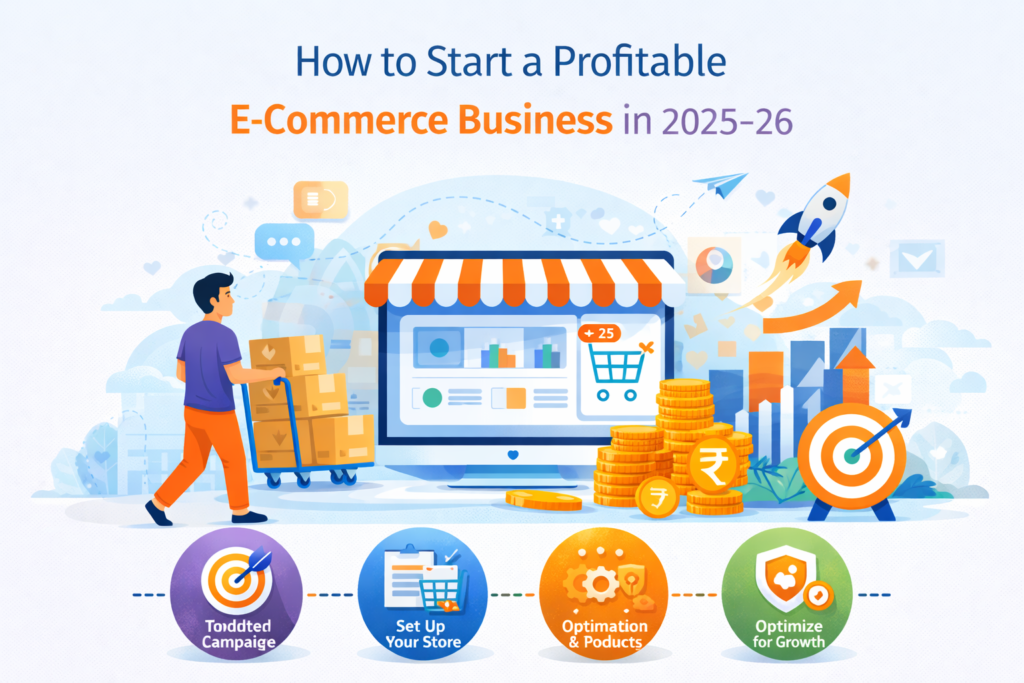 how to start a profitable e-commerce business
