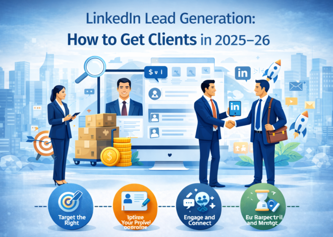 LinkedIn Lead Generation: How to Get Clients in 2025–26