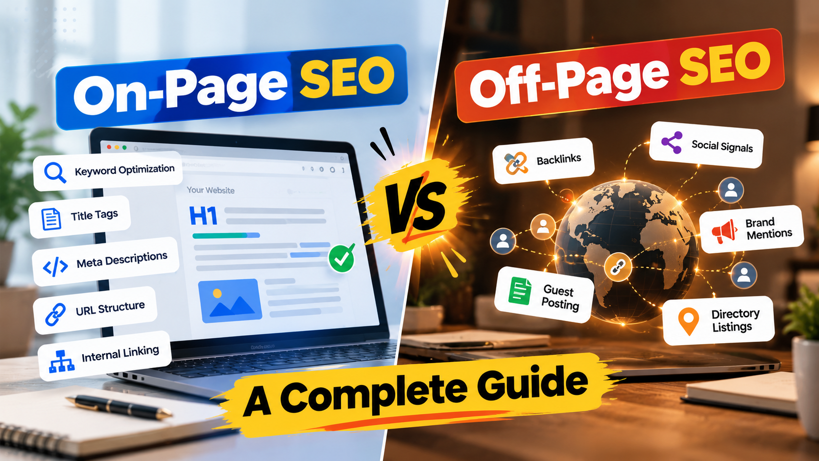 On-Page vs Off-Page SEO Guide