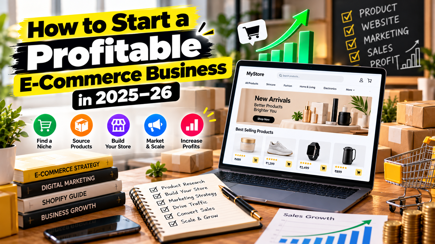 Profitable E-Commerce Blueprint 2025–26